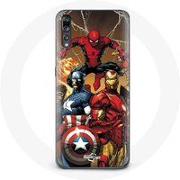 Maniacase Hoesje voor Huawei P20 Avengers invaders oude soldaten