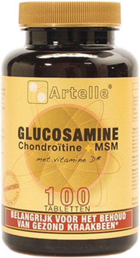 Artelle Glucosamine Chondroïtine met MSM - 250 Tabletten
