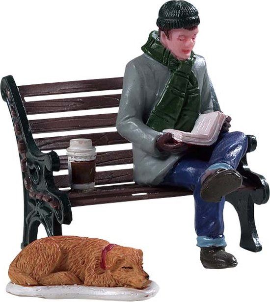 Lemax - 'Relaxing Day' - Figuur - PVC - 5.20 cm