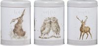 Wrendale Designs Country Animals Tin Tea Coffee Sugar Set