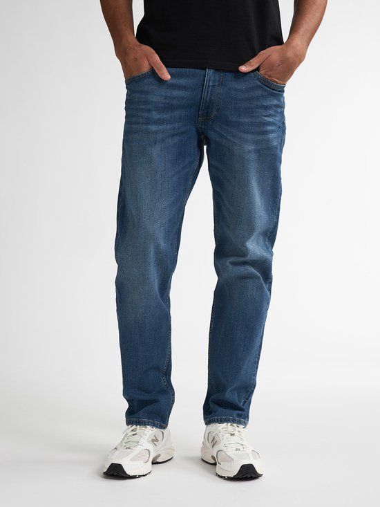 Petrol Industries Russel Regular Tapered Fit Jeans - Blauw - Maat 33