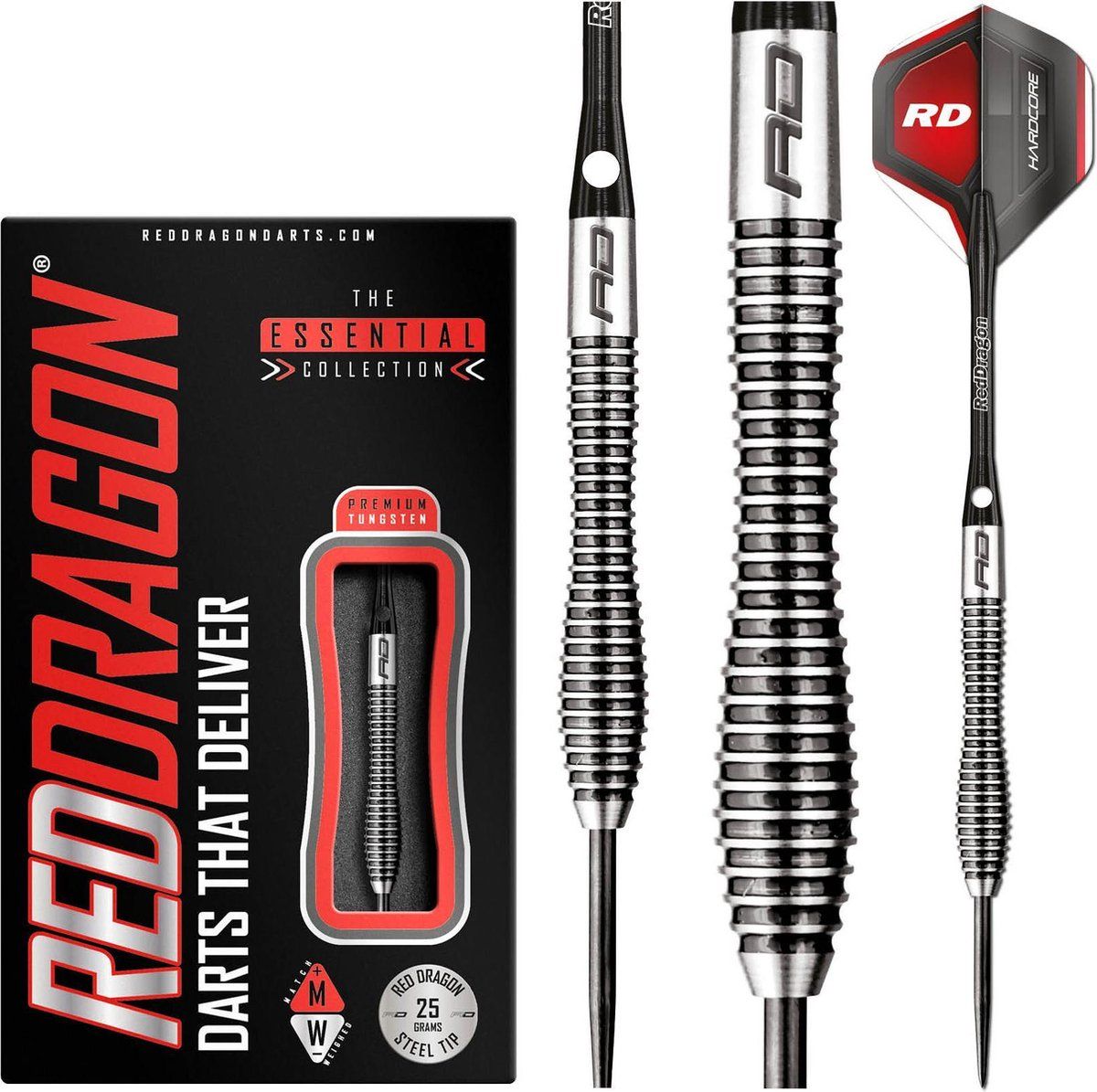 Red Dragon Lethal Magic Steeltip Dartpijlen - 25 gram