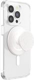 PopSockets Telefoongreep compatibel met MagSafe, adapterring voor MagSafe inbegrepen, telefoonhouder, compatibel met draadloos opladen - Horchata