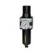 Riegler Filterregelaar »multifix« met metalen houder, kijkbuis en mano, 5 μm, BG 1, G 3/8, PE max. 20 bar, regelaar. 0,5-10 bar, afvoer HA