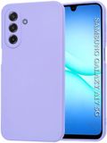Techsuit Hoesje geschikt voor Samsung Galaxy A17 - Soft Flex Silicone Back Cover - Light Purple