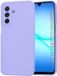 Techsuit Hoesje geschikt voor Samsung Galaxy A17 - Soft Flex Silicone Back Cover - Light Purple