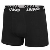 Jako Basic - 2-Pack Boxershort Functioneel Heren - Zwart | Maat: S