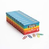 500 Leone Dell'Era 500 gekleurde metalen klemmen nr. 4 – mm 32 – 10 dozen à 50 stuks – Made in Italy