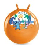 MONDO Toys-Stitch springbal Kangaroo-26092, kleur oranje, diameter 50 cm