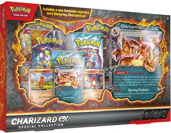 The Pokemon Company Pokemon TCG Charizard EX Special Collection Box