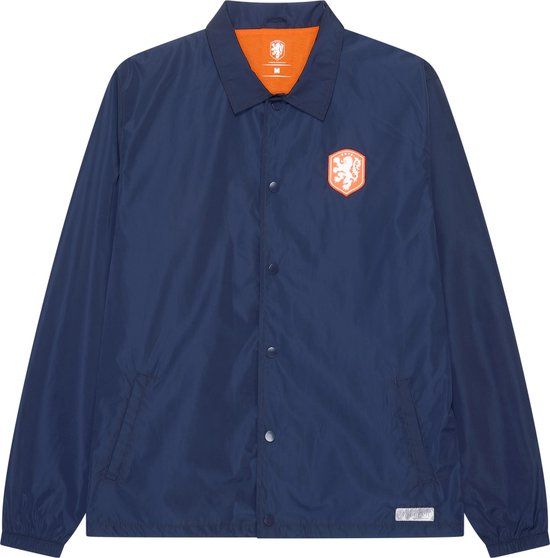 KNVB Nederlands Elftal windbreaker voor volwassenen - blauw - maat L