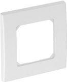 OBO Bettermann Afdekraam 50er centrale inzet, 1-voudig 84x84mm polycarbonaat zuiver wit RAL 9010, 6119392