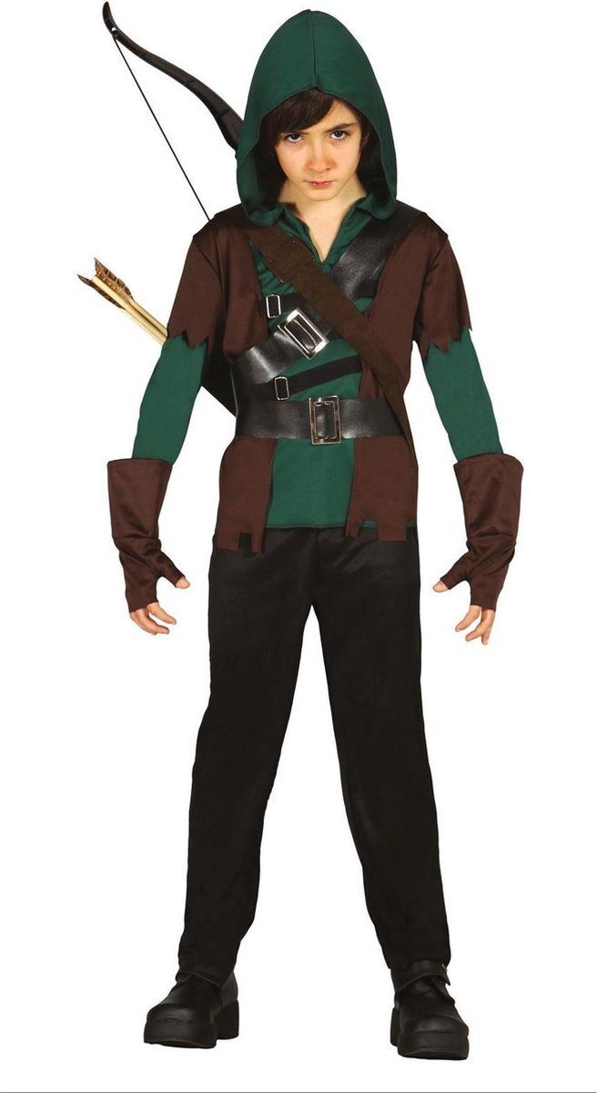 Robin Hood Kostuum Kind Deluxe - 8434077857069