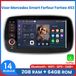 Awesafe Autoradio - Geschikt Voor Mercedes Benz Smart Forfour Fortwo 453 2014 t/m 2022 - 8 inch IPS Scherm - Draadloos Apple CarPlay & Android Auto - Ram 2GB + Rom 64GB - GPS Navigatie Bluetooth WIFI - Radio Scherm