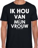 Bellatio Decorations Shoppartners Bv Ik hou er van als mijn vrouw mij laat surfen shirt - grappig hobby t-shirt zwart heren - Cadeau shirt M