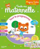 Toute ma maternelle - tout le programme - Moyenne section - 4-5 ans: Avec 120 autocollants, 1 ardoise effaçable et un poster
