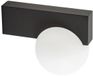 Lucande - Applique murale LED extérieure - 1 lumière - Aluminium, polycarbonate - H: 19,4 cm - noir, blanc