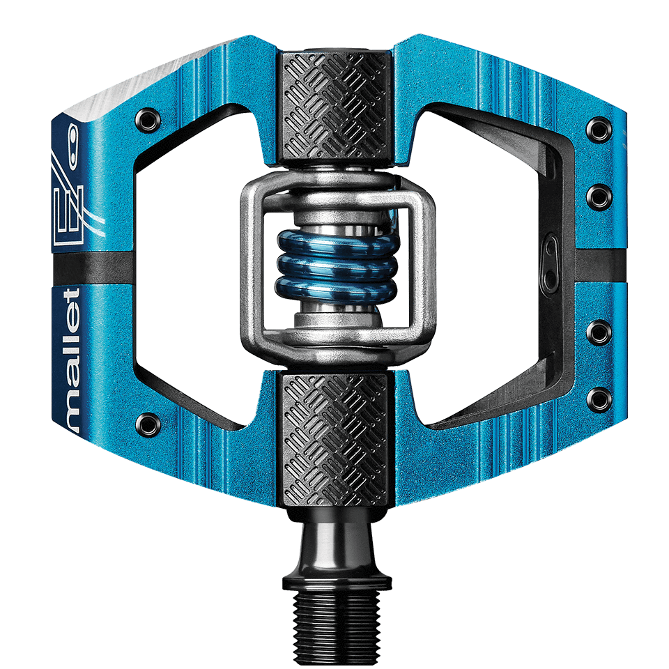Crankbrothers Mallet E - Fietspedalen - Zwart/Blauw