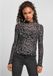 Urban Classics AOP Mesh Turtleneck Longsleeve top - 3XL - Grijs/Zwart