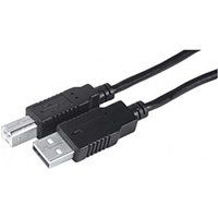 On Earz Mobile Gear Kabel voor Printer USB 2.0 1.8 m Zwart