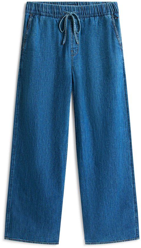 Tommy Jeans Tjw Chambray Pull On Broek - Vrouwen - Blauw - XL