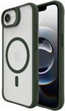 Buddi Hybrid - Hoesje Geschikt voor Apple iPhone 17e / 16e - Compatibel met MagSafe - Back Cover met Magneet - Magnetische Beschermhoes - Matte Groen