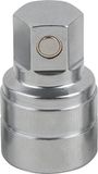 KS Tools 150.1436 3/8" olieservice bit-dop voor binnenzeskantbouten met magneet, 8 mm