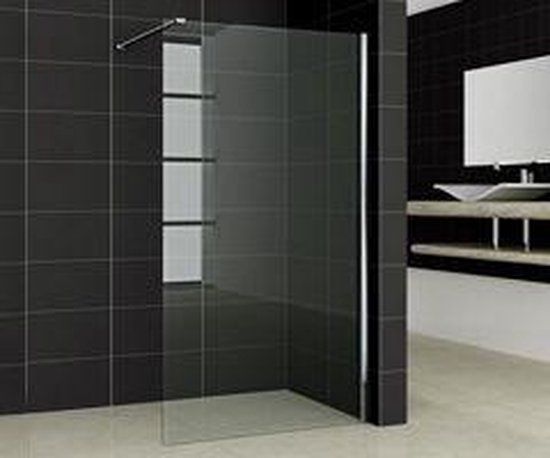 Bagno Bathroom Gradara Abierto Douchewand 45 cm 8 mm Chroom Links en rechts NANO