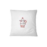 Questo Casa Decoratieve kussenhoes, kussensloop, sierkussensloop, woondecoratie, voor bank, koffiehof, grootte: 45 x 45 cm - ontworpen en geproduceerd in de Türkiye