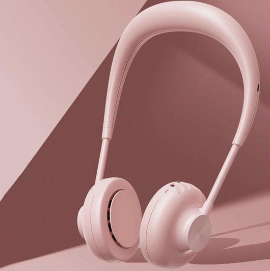 Greenz products Bladloze USB Draagbare Ventilator - Roze