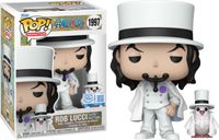 Funko One Piece Funko Pop Vinyl: Rob Lucci with Hattori