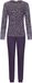 Pastunette Purple Pebbles Pyjama Katoen/Modal Paars Maat 40