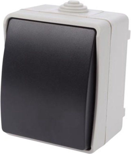 Perel Robuuste tweepolige schakelaar voor buiten, IP54