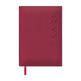 Dohe 12590 Brazilië dagboek, dagpagina, 15 x 21 cm, bordeaux