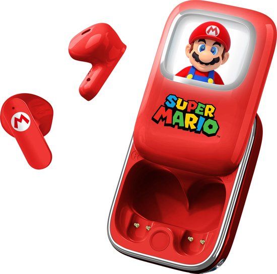 OTL Technologies Super Mario draadloze oordopjes met oplaadcase