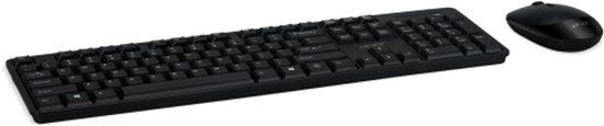 Acer Combo 100 toetsenbord Inclusief muis Thuis RF Draadloos QWERTY Frans Zwart