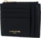 Lancaster Dune Card Portemonnee Zwart Leer