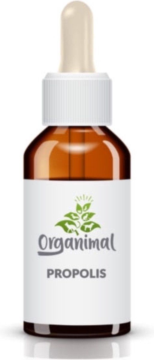 Organimal Propolis - Honden & Katten - 30ml - o.a. voor ondersteuning luchtwegen en afweersysteem en allergieën