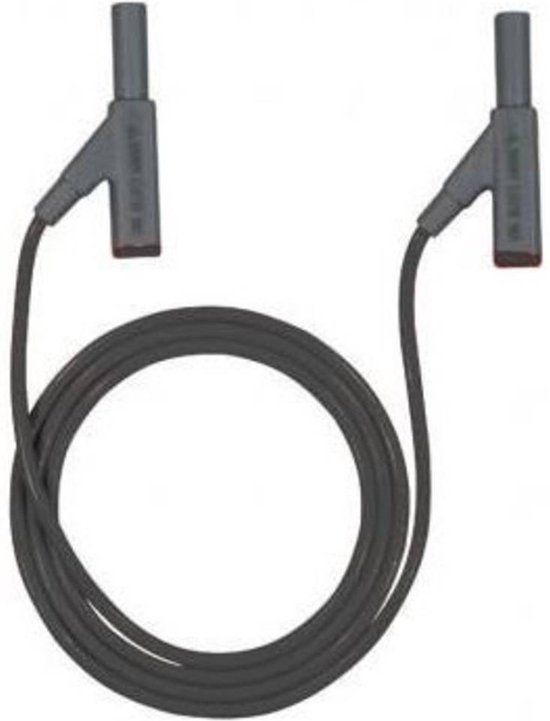 Beha Amprobe 307121 Veiligheidsmeetsnoer 4mm-stekker 4mm-stekker 1.00 m Zwart 1 stuk(s)