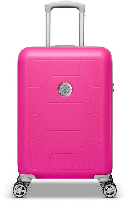 SUITSUIT Caretta Handbagage Koffer - Flamingo Pink - 53x35x20cm - Hardcase - Cijferslot - 31L