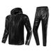 MulYeeh Heavy Duty Sauna Pak Fitness Oefening Gym Jas Broek Workout Suits voor Mannen Vrouwen