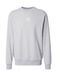 New Era Sweatshirt 'NEYYAN' grijs gemêleerd / wit