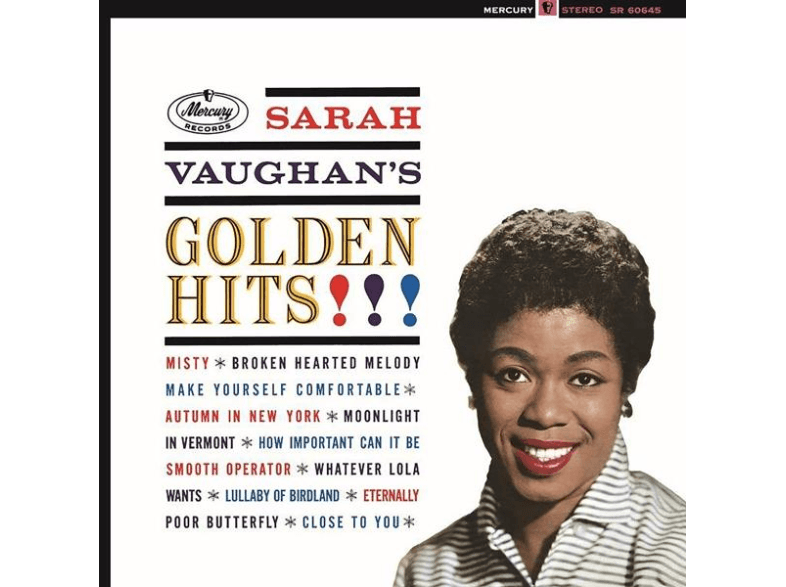 Verve Sarah Vaughan - Sarah Vaughan's Golden Hits LP