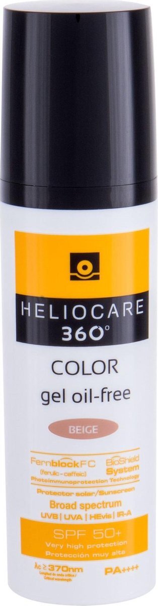 Heliocare 360 Gel-color Oil-free Spf50 Beige 50ml