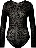 Urban Classics Damesbody Flock Lace Zwart M