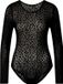 Urban Classics Damesbody Flock Lace Zwart M