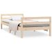 vidaXL Cadre de lit Pin massif 90x190 cm Sans matelas
