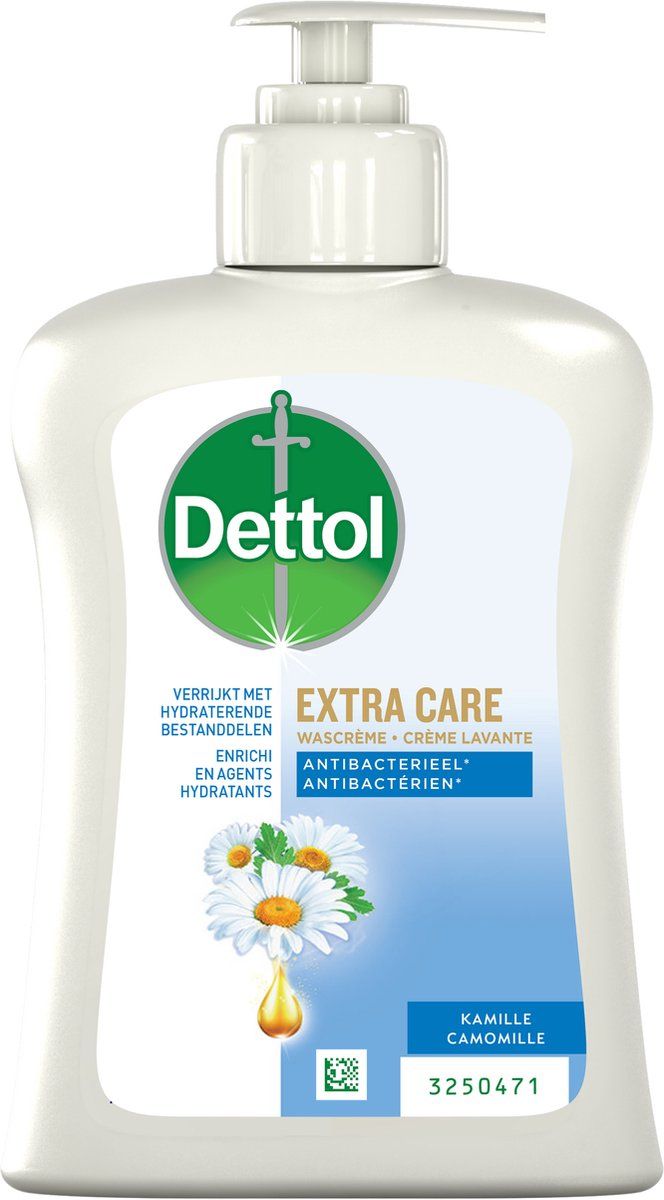 Dettol Extra Care Chamomile Wascreme Antibacterieel - 250ml
