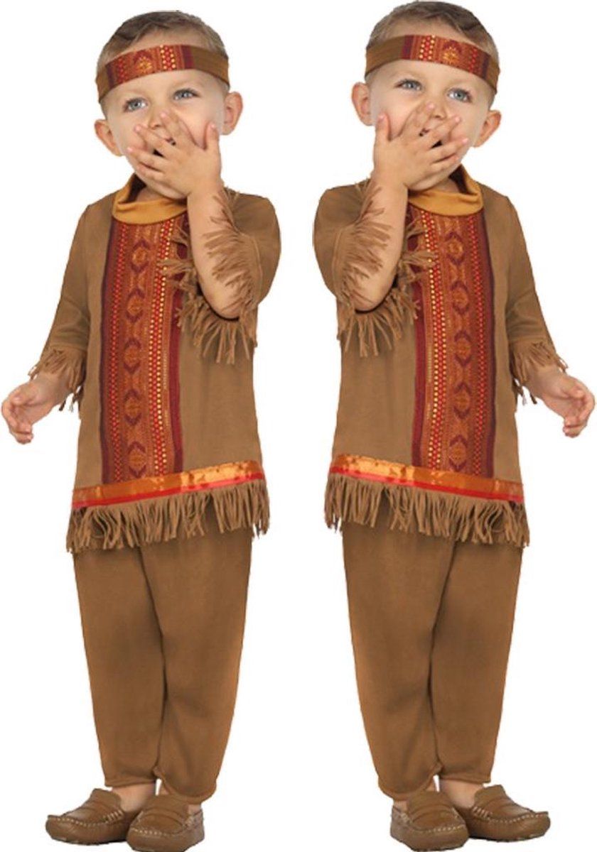 Atosa Indianen kostuum voor baby - 8422259276937