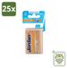 Jordan 25 x Dental Sticks Extra Dun - Bâtonnets interdentaires avec fluorure et arôme de menthe - Lot économique